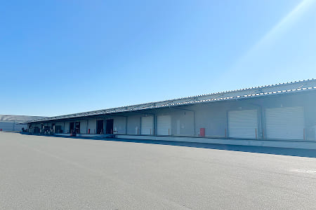 岡部倉庫の様子
